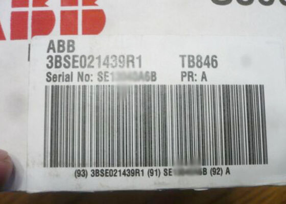 TB846 verdoppeln Modulebus-Einlass S800 Input/Output 3BSE021439R1 PLC-optisches Portmodul