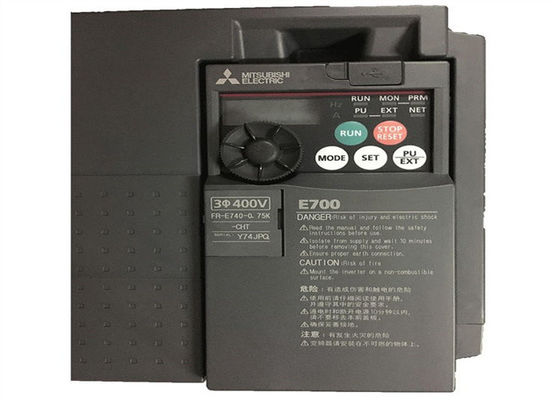 Wechselstrom-INVERTER-3-phasige 380~480V ZULÄSSIGE WECHSELSPANNUNG MITSUBISHI-FR-E740-0.75K-CHT 50HZ/60HZ
