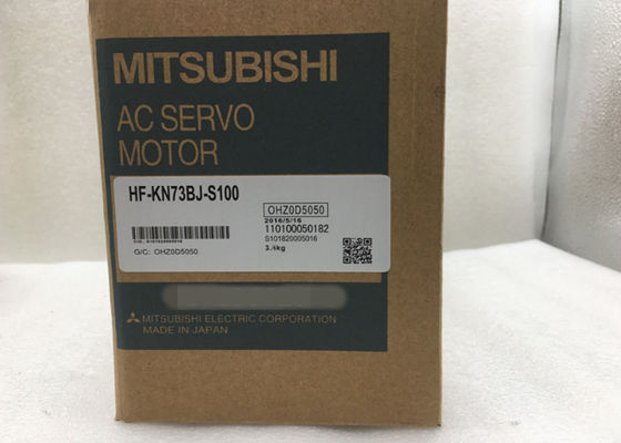 CER 0.75kw 14A 3000r/minimaler MITSUBISHI Servomotor HF-KN73J-S100