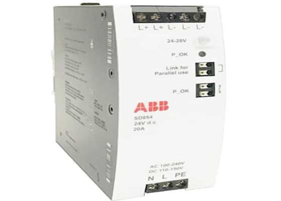 SD854 Stromversorgung 3BSE088189R1 20A 800xA Input/Output Lärm-beförderte Energie-Modul mit der Eisenbahn