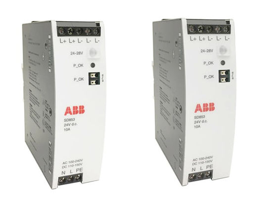 Modul 3BSE088188R1 10A der Stromversorgungs-SD853 Input-/Outputlärm beförderte Stromversorgungseinheiten mit der Eisenbahn