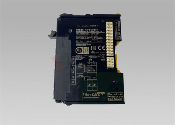 Omron NX-ECC203 OUTPUT des BUS-KOPPLER-NX der REIHEN-ETHERCAT 10AMP 24VDC 63 INOUT 63