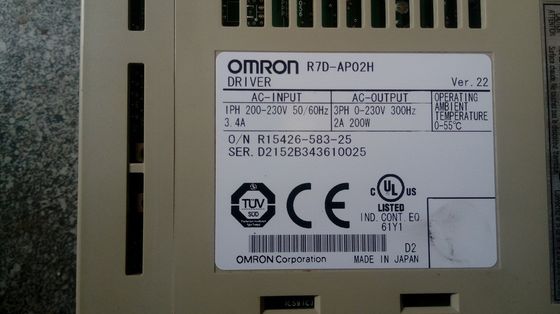 OMRON R7D-BPA5L laden Servo-Versorgung 1A 100V Wechselstroms 100VAC einphasig voninput 50 W