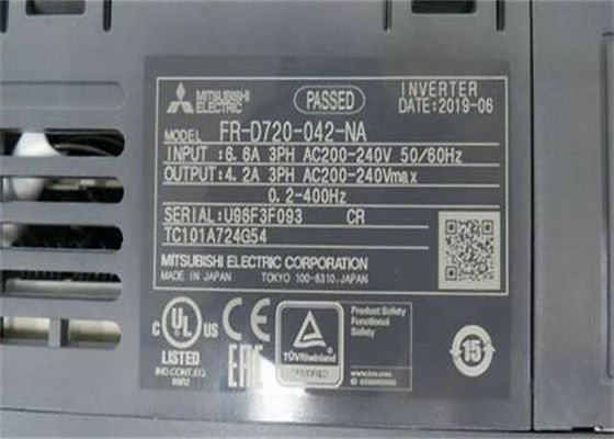 ANTRIEBS-INVERTER MITSUBISHIS FR-D720-042-NA 1 WECHSELSTROM 50/60HZ DER PHASEN-200-240 V