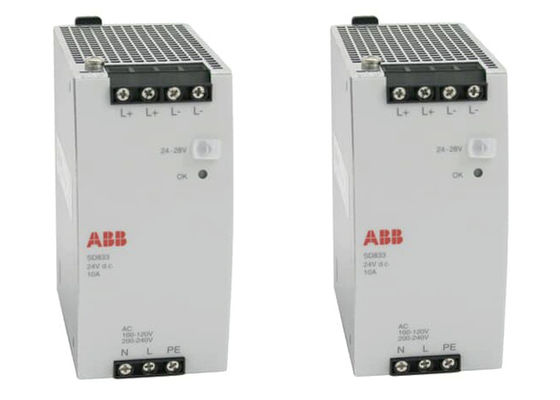 Modul 3BSC610066R1 S800 der Stromversorgungs-SD833 Input-/Outputlärm beförderte Stromversorgungseinheiten mit der Eisenbahn