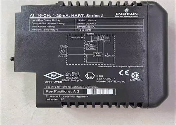 KJ3223X1-BA1 Emerson DeltaV Prüfer-Redundant Power Supply-Modul