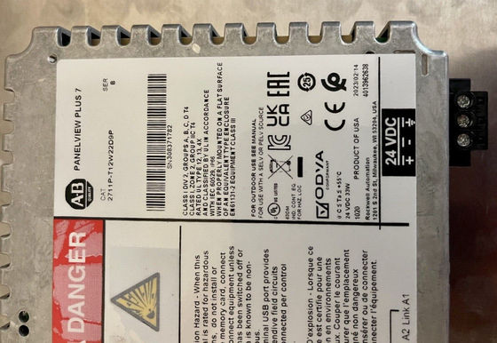 2711P-T12W22D9P Allen Bradley FARBE PANELVIEW der BETREIBER-SCHNITTSTELLEN-12 des ZOLL-WXGA PLUS LEISTUNG 7