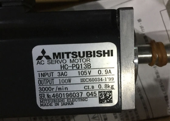 Neue Melservo Ultra-niedrige Trägheit 100W Mitsubishis Wechselstrom-Servomotor HC-PQ13B auf Lager