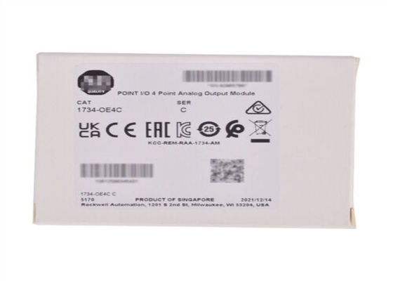1734-OE4C ALLEN BRADLEY New Factory Sealed SER C PUNKT-Input/Output 4 Punkt-analoges Ausgabemodul
