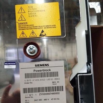 Eingangsspannung 675-1080 V Siemens 6SL3352-1AG38-8FA1 DC-Ersatzenergieblock