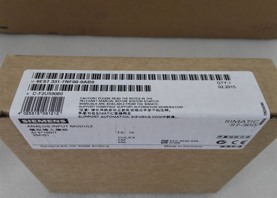 6ES7331 ‐ 7NF00 ‐ 0AB0 Siemens überflüssiges Stromversorgungs-Modul Simatic S7-300