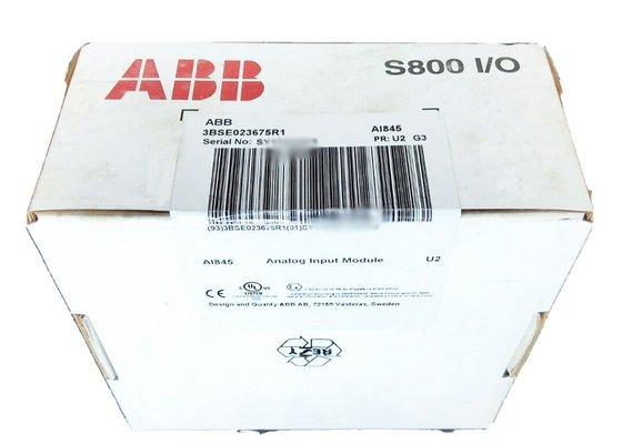 3BSE023675R1 AI845 Analogeingabe Modul 800xA 8CH S-/Rhirsch-I O