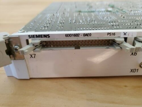 6DD1602-0AE0 Siemens Simadyn D Drucker PLC Simatic PS16 12 MONATE GARANTIE-
