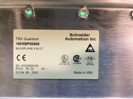 Schlitz-Rückwand Modicon Quantum 140XBP00400 Schneider 4 Schraube für Input-/Outputmodule