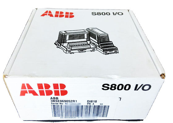 Input 24V 32Ch ABB 800xA 3BSE069052R1 DI818 Digital Input-/Outputmodul
