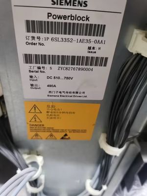 Siemens 6SL3352-1AE36-1BA1 510-750 V Modul DCs 490 A Bewegungs3 Phasen malte Module