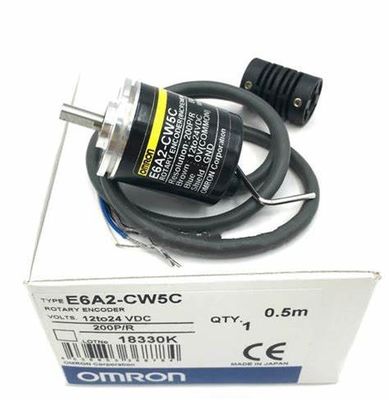 Entschließung Omron E6A2-C bis 500 ppr externen Durchmessers von 25 Millimeter 5VDC −5% bis 12V +10%