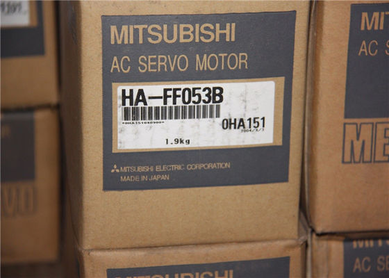 Mitsubishi 50W industrielle Wechselstromservomotor-HA-FF053B 3000r/Min NEUE VORLAGE
