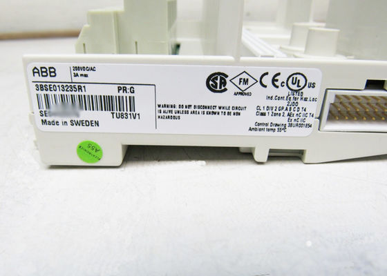 3BSE013235R1 TU831V1 Erweiterte MTU 250V Signalterminals S800 E/A-Modul