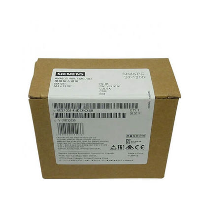 SIEMENS 6ES7231-4HD32-0XB0 DES LOGIK-MODUL-SIMATIC S7-1200 ANALOGEINGABE INSPEKTION 1231