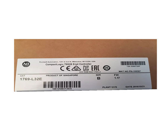Kontrolleur Module ALLEN BRADLEYs 1769-L32E CompactLogix 750KB Enet