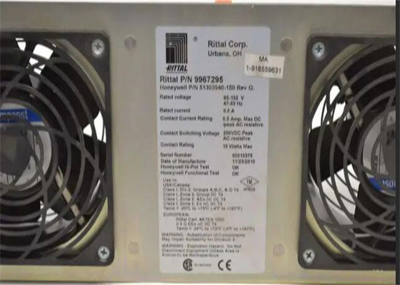 DOPPELfan HONEYWELLS 51303940-150 0,25 AMPERE 120 VAC MIT BLÄTTERN DER WARNUNGS-3 3100 U/MIN