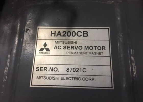 Industrieller 3.5KW 2000r/min Wechselstromservomotor Mitsubishi HA200CB 170V 16Amp NEU