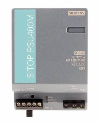 SIEMNES 6EP1536-3AA00 SITOP PSU400M 20 ein DC-/DCkonverterinput: 600 V DC-Ertrag: 24 V DC/20 A
