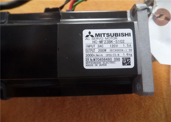 Reihe HC-MF23BK-S102 Mitsubishi Electric 200W 120V 1.5A HC-MF Wechselstrom-SERVOmotor NEU