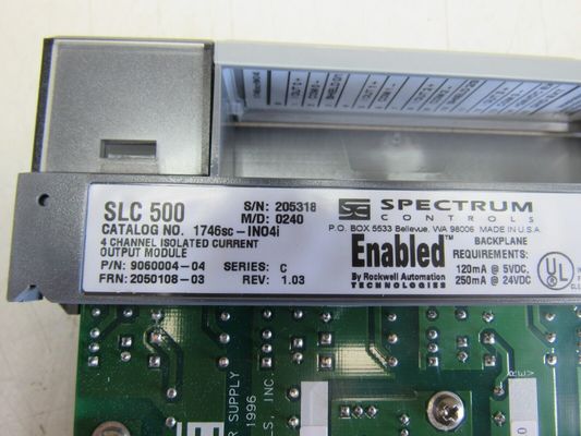 1746sc-INO4I die Grad des Spektrum-Controls21 MA analogen Ausgabemoduls 0 bis 60 Celsius