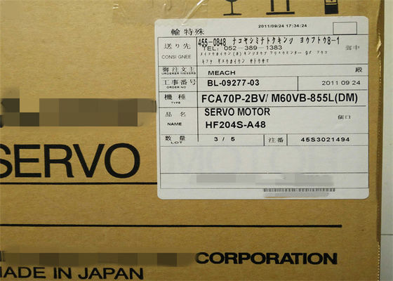 NEUER Elektromotoren HF204S Mitsubishi 2KW Wechselstromservomotor HF204S-A48 200V