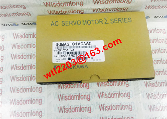 Yaskawa Wechselstromindustrieller Servomotor SGMAS-01ACA6C 100W 200V NAGELNEU