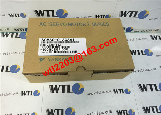 Yaskawa Wechselstromindustrieller Servomotor SGMAS-01ACA61 100W 200V NAGELNEU