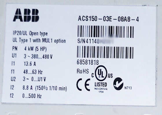 Mikro ACS150-03E-08A8-4 fährt 68581818 ACS150 Frequenzumsetzer R1