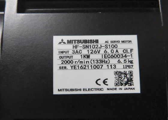 HG-SN102J-S100 Mitsubishi Electric industrieller Servomotor