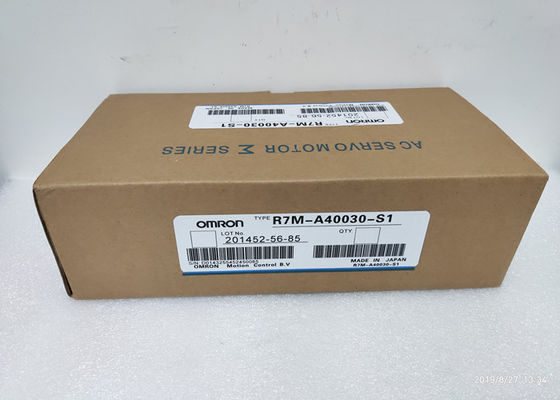 Industrieller Servomotor R7M-A40030-S1 200V 2.6A 1.27HP 3000RPM Omron Corporation 400W