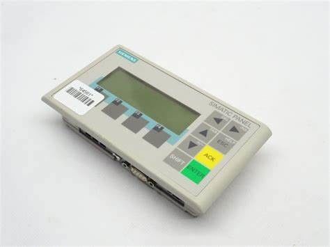6AV6641-0AA11-0AX0 SIEMENS SIMATIC Bedienfeld OP 73 3 LC Anzeige Grafik fähig