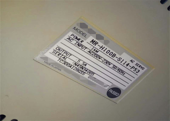Melservo MR-H Serie Mitsubishi Servoantrieb MR-H100B-S114-P53