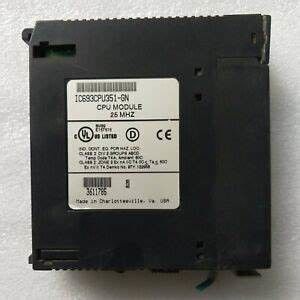 GE IC693CPU351 240 K Bytes zur Eingabe von Programmen in das Modul 25 MHz 0 °C –60 °C