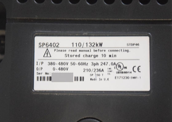 Nidec Control Techniques Unidrive SP6402 110/132 kW Wechselrichter 210 A Industrie-Servoantrieb