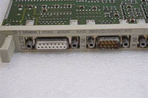 6ES5242-1AA32 SIEMENS SIMATIC S5, IP 242A Zählbaustein für Entdeckung und Aufbereitung