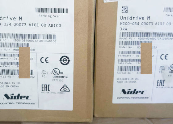 M200-03400073A Unidrive M200 Wechselstrom fährt den 3-phasigen neuen Input 50/60Hz