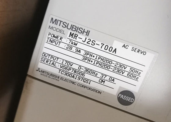 7KW 220V industrieller Verstärker Wechselstromservolokführer-Mitsubishi MR-J2S-700A MELSERVO MR-J2