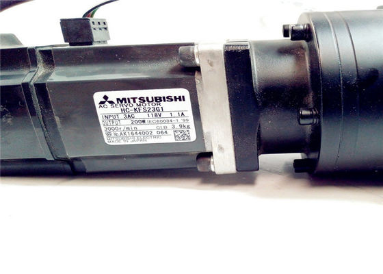 Elektromotoren Wechselstroms Mitsubishis 200W industrieller Servomotor HC-KFS23G1 NEU