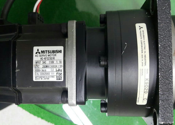 Mitsubishi 200W industrieller Wechselstromservomotor HC-KFS23G1K mit Gang K9020C oder K9012C NEU