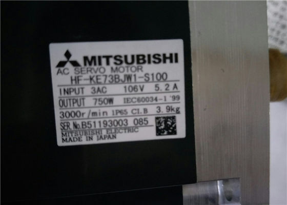 Mitsubishi 750W MR-E Super AC Servomotor HF-KE73BJW1-S100 neu auf Lager