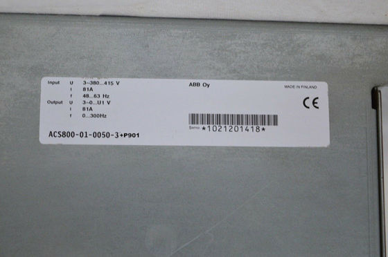 ABB ACS800-01-0025-3 22kW 44A Frequenzwandler 26 kg +24 V Gleichspannung