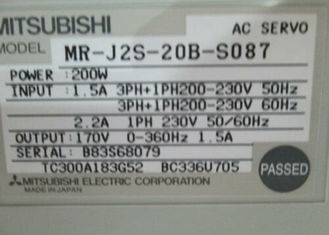 MR-J2S-20B-S087 Mitsubishi Industrial 200W Servo DriveAC Verstärker 170V 360Hz 1,5A