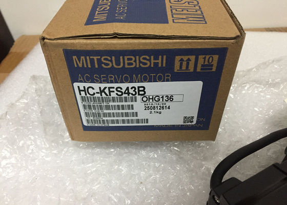 Mitsubishi 400W AC Servomotor HC-KFS43B mit Bremse Neues Original auf Lager