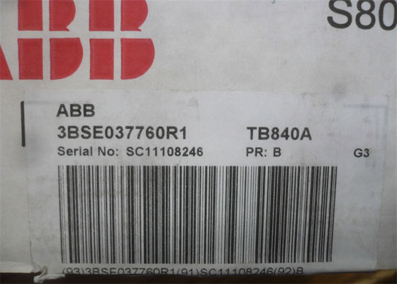 ABB S800 I/O TB840A 3BSE037760R1 Cluster-Modem und TU807 3BSE039025R1 Abschlussbasis